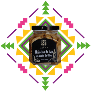 HOJUELAS DE AJO EN ACEITE DE OLIVA 390GR.GR.